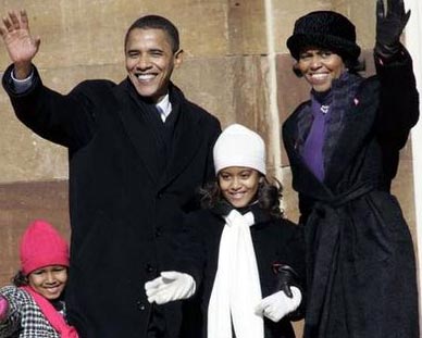 The Barack Obama Family!