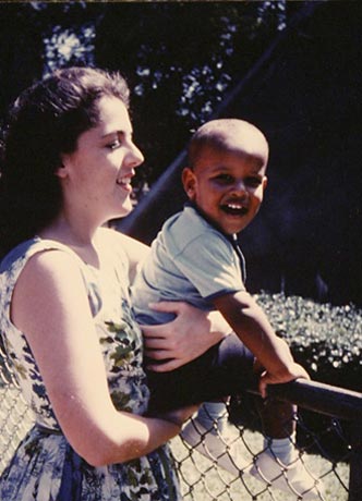 Barack Obama's biological mother, Ann Dunham 